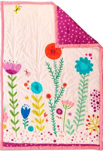 Одеяло детское Лана Цветущий Сад Dormeo 140x200 разноцветный 110049170 