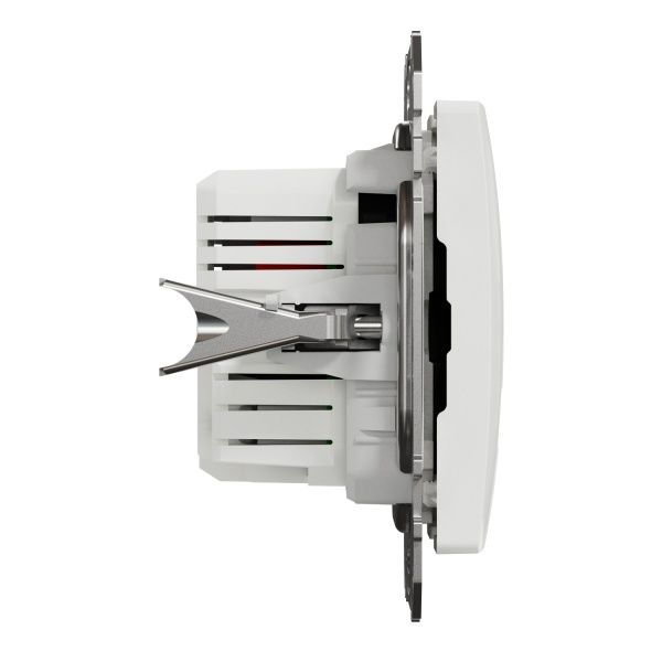 Розетка USB подвійна із заземленням Schneider Electric Sedna Design тип A + A без кришки білий SDD111401