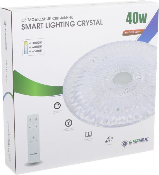 Світильник світлодіодний Ledex 40 Вт білий 3000-6500 К LX-102973 