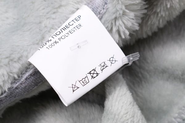 Халат детский унисекс Білтекс с ушками р.122 серый 