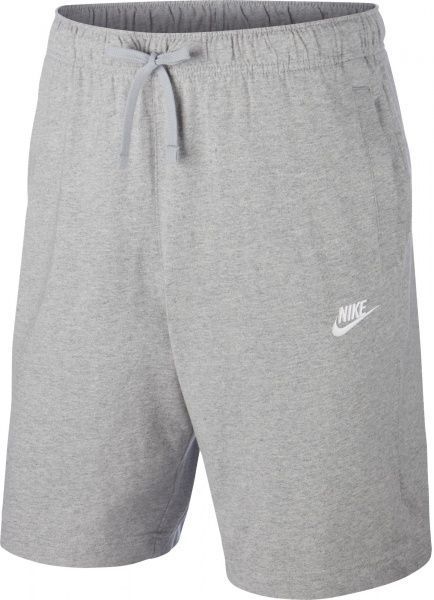 Шорты Nike M NSW CLUB SHORT JSY BV2772-063 р. S серый