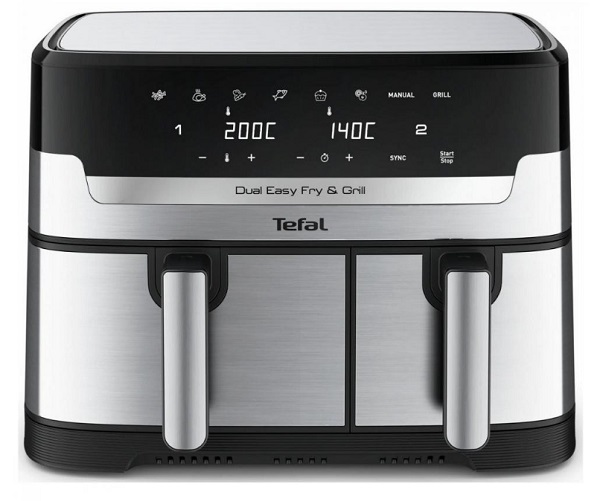 Мультипечь Tefal Dual Easy Fry & Grill Air Fryer EY905D10