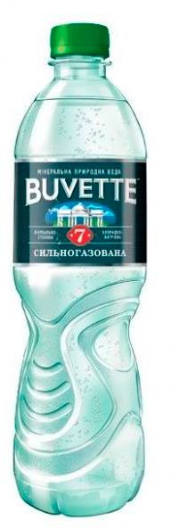 Вода минеральная Buvette №7 сильногазированная 0,5 л 