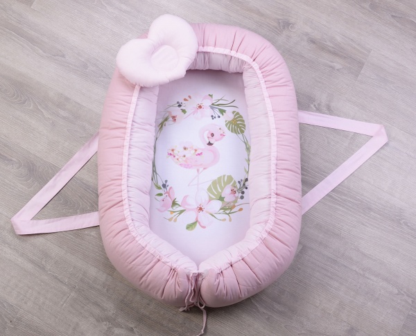 Кокон-переноска Baby Veres Flamingo pink 