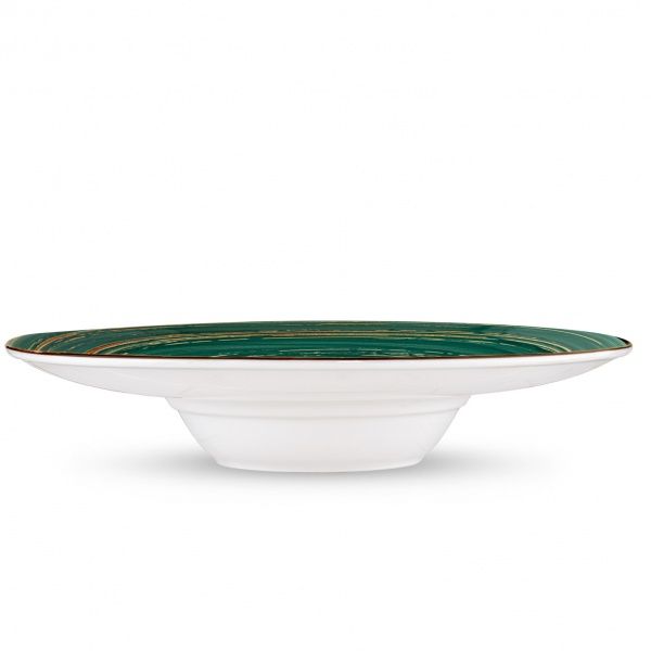 Тарелка глубокая Spiral Green 27 см 250 мл WL-669526/A Wilmax