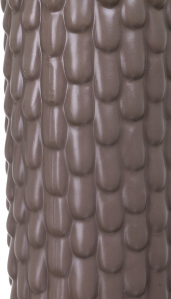 Ваза керамічна сіра Falled 13х30,5 см