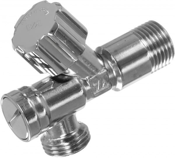 Кран вентильный Albertoni с фильтром 1/2х1/2