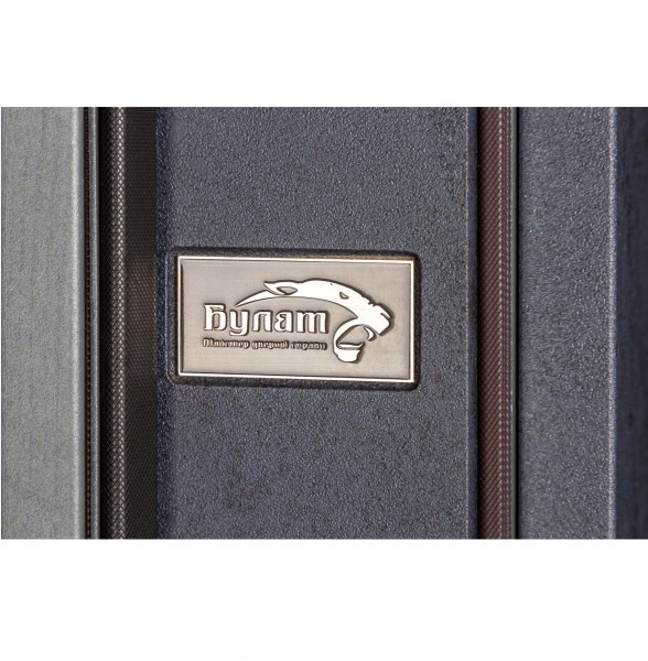 Дверь входная Булат Термо House-705 стеклопакет антрацит 2050x1200 мм левая