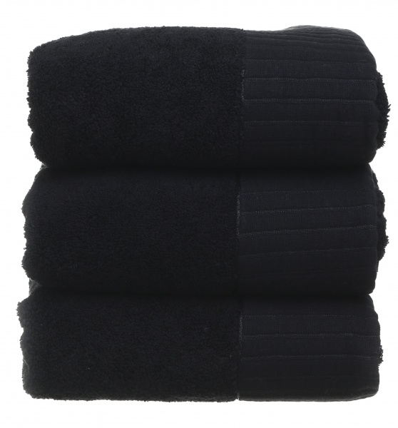 Полотенце Pelusa 70x140 см черный 