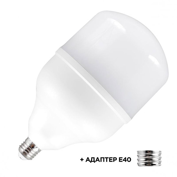 Лампа світлодіодна Светкомплект T160 A 60 Вт T160 матова E27E40 165 В 6000 К 