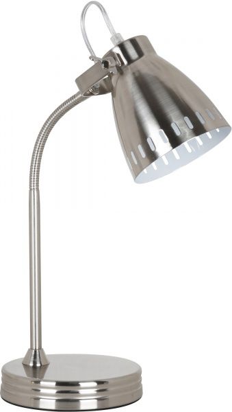 Настольная лампа офисная Camelion New York KD-428 C30 1x40 Вт E27 хром 