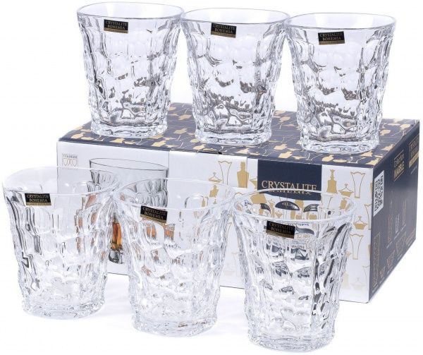 Набор стаканов Marble 290 мл 6 шт. Bohemia