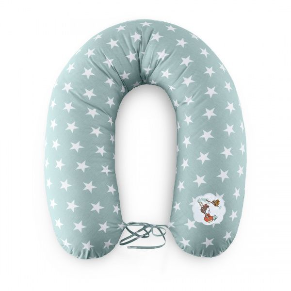 Подушка для беременных Стандарт Звезда 35х200 см Мята IDEIA
