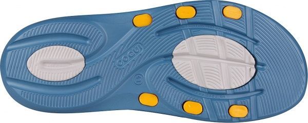 Шльопанці Coqui Melker 6194-100-5111 р. 44 синій із помаранчевим