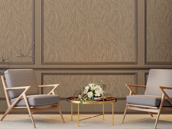 Обои виниловые горячего тиснения Славянские обои Le Grand platinum Лукреция 2 1540-10 1,06x10,05 м 