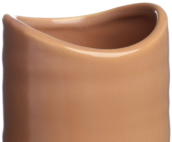 Ваза керамическая беж Guoxin d14хh45