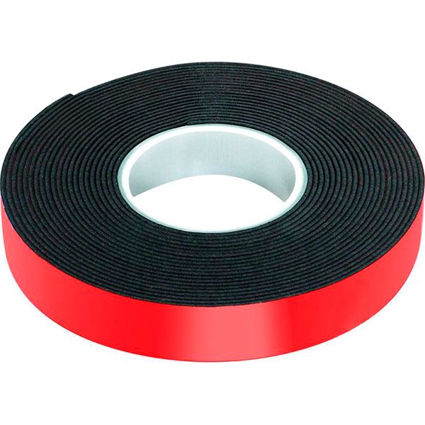 Монтажная двусторонняя лента PROзапас 9 мм х 2 м экстрапрочная черная PZ5125-9-2,0