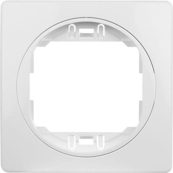 Рамка одноместная Aling-Conel EON горизонтальная белый E6801.00