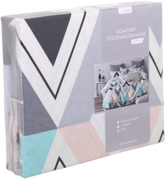 Комплект постельного белья Багамы 2 разноцветный Homeline 