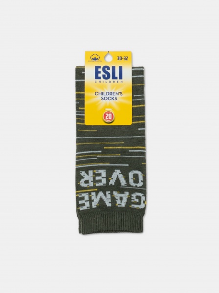 Носки унисекс Conte-Kids 21С-90СПЕ 690 р.22 хаки 