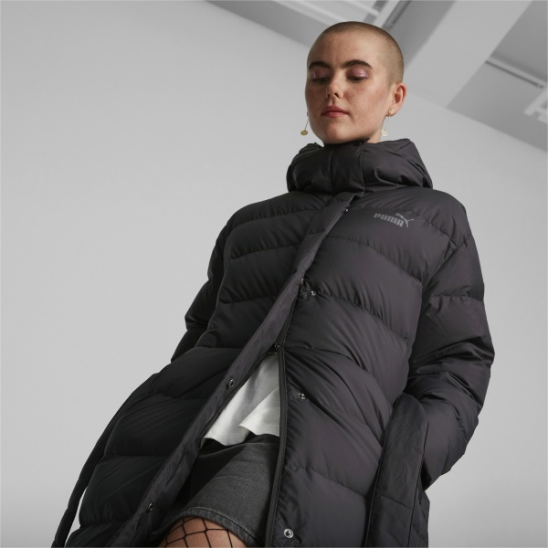 Куртка-парка Puma LONG HOODED DOWN COAT 84935801 р.S черный