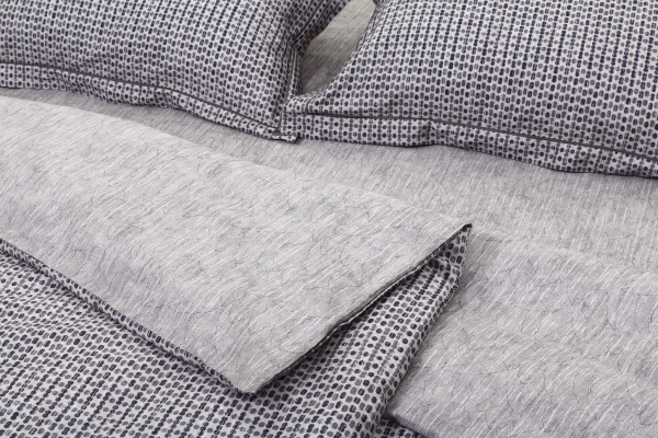 Комплект постільної білизни Vilarinho сімейний сірий Lameirinho 