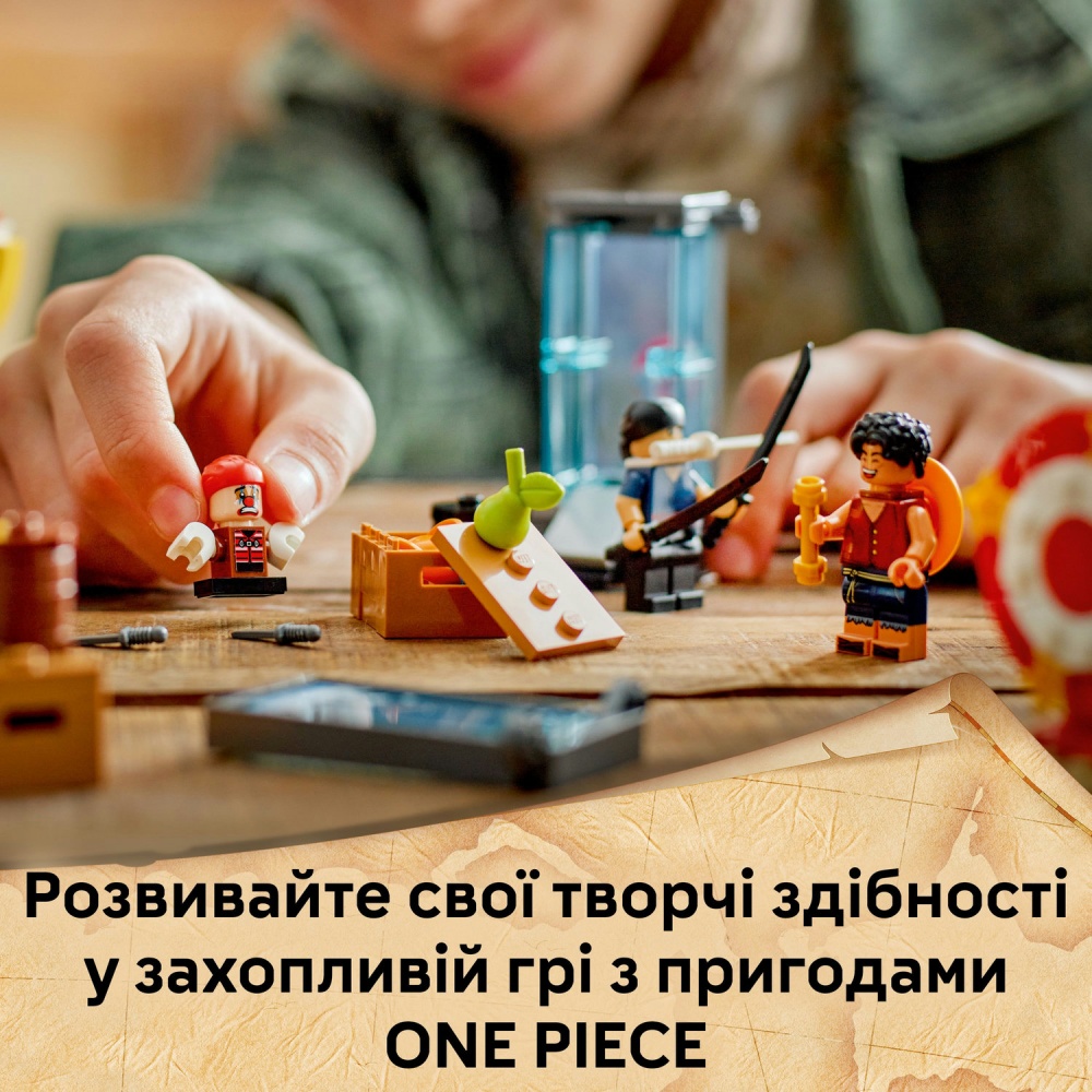 Конструктор LEGO ONE PIECE Цирковая палатка клоуна Багги 75637