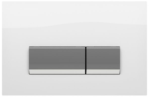 Панель смыва Koller Pool Integro White Glass