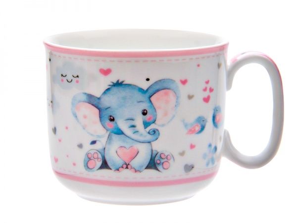 Чашка Слоненок Pink 200 мл Lefard