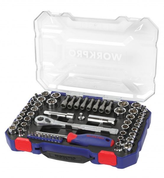 Набір головок і біт WORKPRO 63 шт. W003070