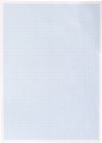 Бумага-миллиметровка 80г/м2 А3 10 листов ZiBi