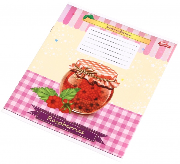 Зошит шкільний уф-лак 12 аркушів у лінійку в асортименті Мрії збуваються