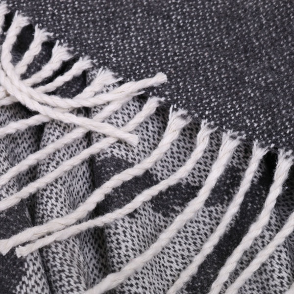 Плед Валенсия Тигр 140x200 см сірий Vladi 