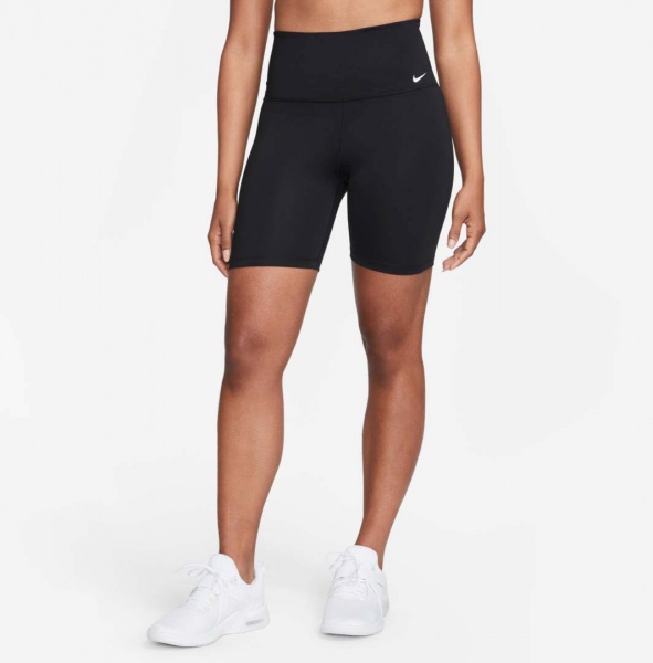 Шорты Nike W NK ONE DF HR 7IN SHORT DV9022-010 р. S черный