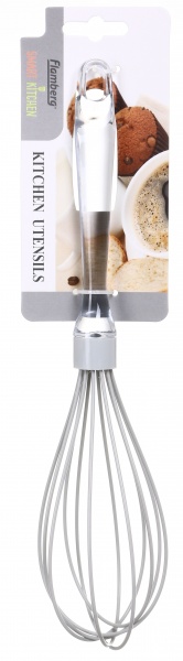 Венчик grey 30 см силикон пластик Flamberg Smart Kitchen