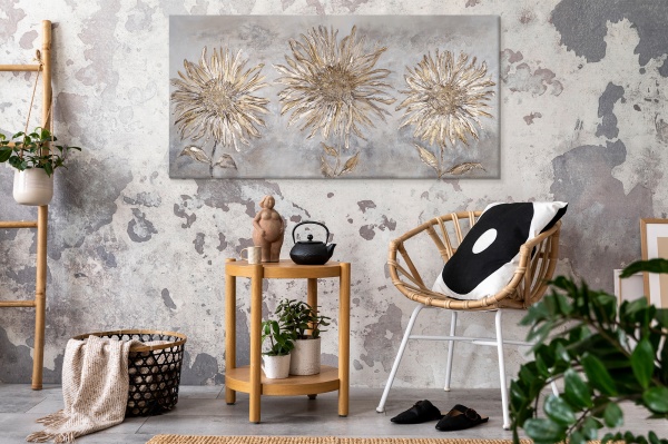 Картина Солнечная симфония 70x140 см YS-Art 