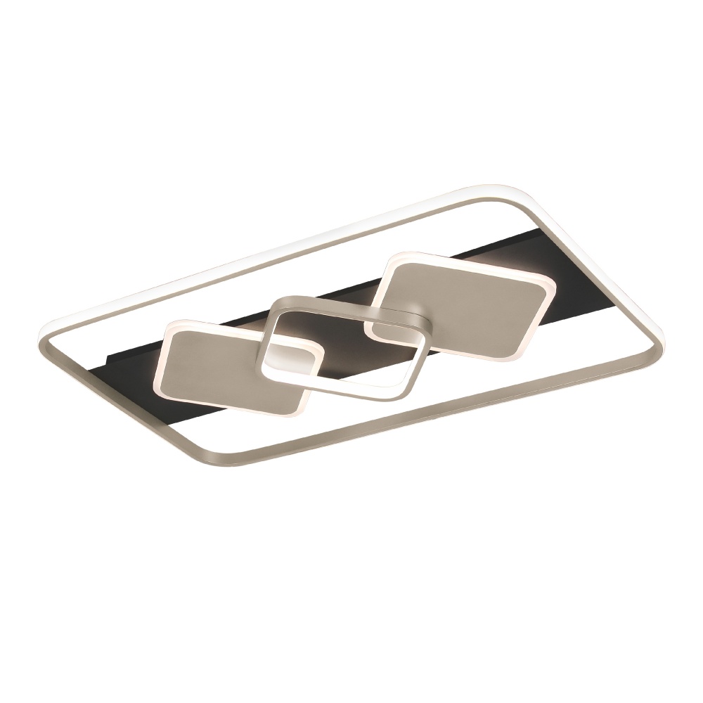 Люстра потолочная Videx DECORA 1x52 Вт белый с черным 28274