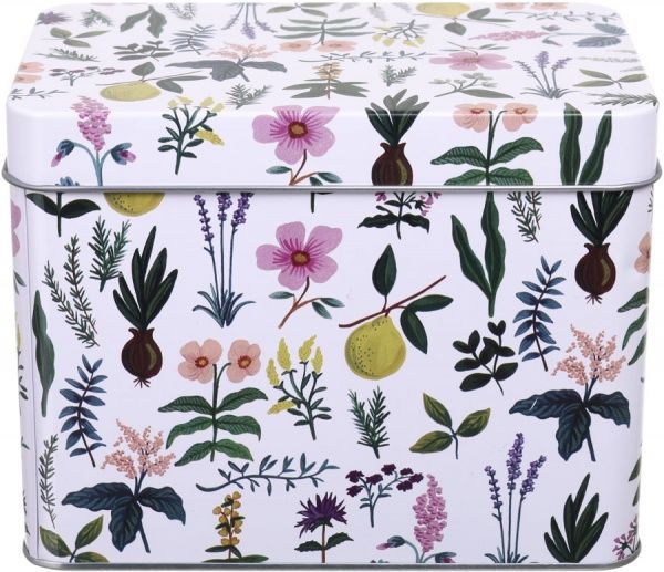 Банка жестяная Orange 16,5х11х12,5 см