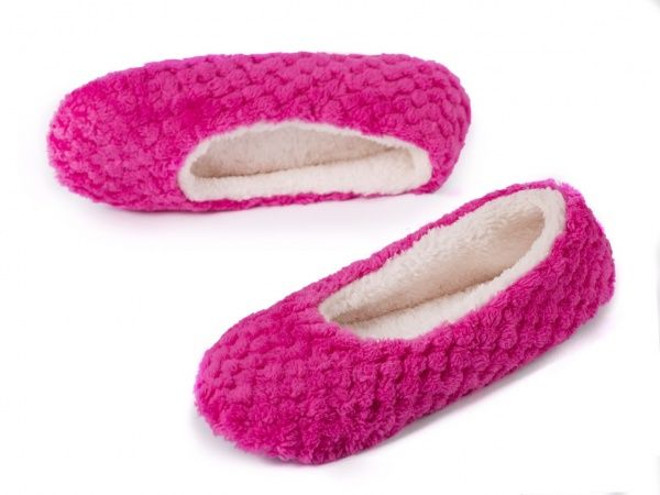 Капці домашні Twins фліс ЧФ р. 36/37 малиновий 