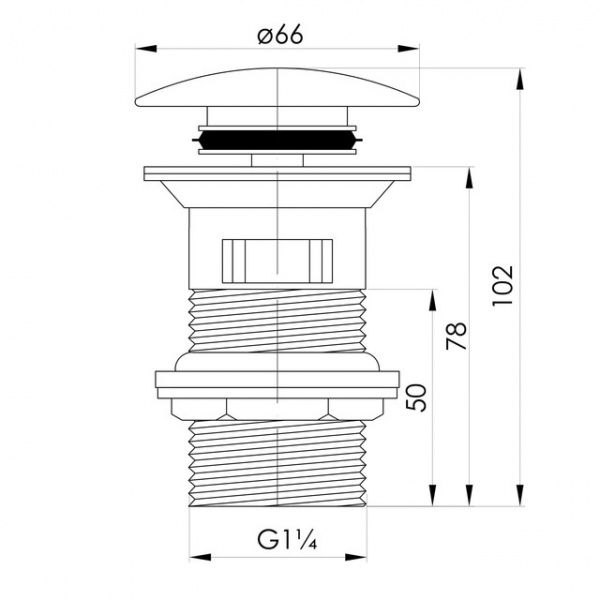 Донный клапан Imprese