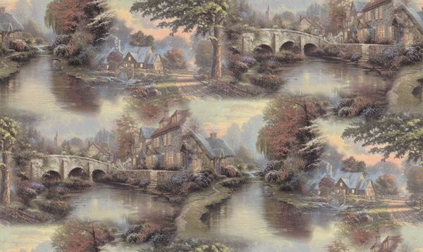 Обои виниловые на флизелиновой основе Vinil Сад декор ЭШТ 4-1462 1,06x10,05 м 