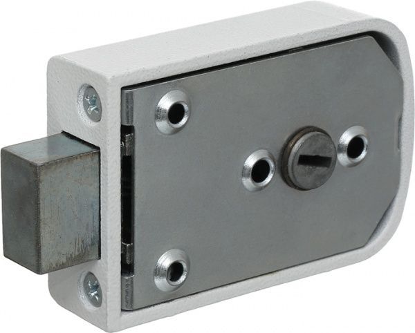 Дверний замок вхідний Голеол ЗН-7 ПБ білий