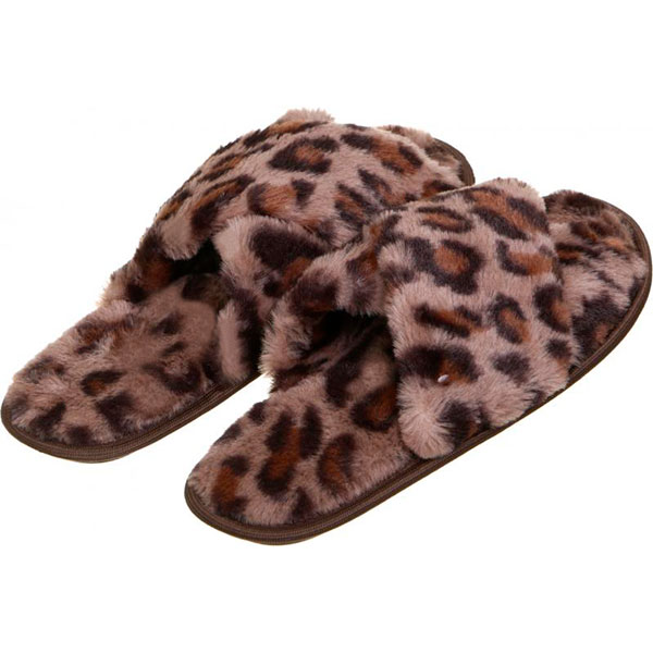 Взуття домашнє жіноче La Nuit Home Леопард р. 36-37 леопардове