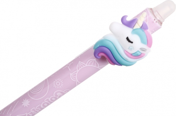 Ручка Colorino Єдиноріг пиши-стирай синя