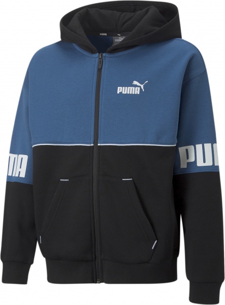 Джемпер Puma POWER COLORBLOCK FULL-ZIP FL B 67009917 р. 164 синій