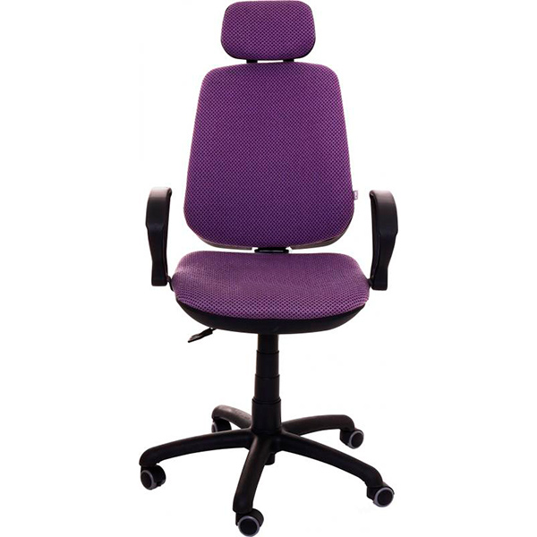 Кресло Регби АМФ-4 Квадро-02 сиреневый с подголовником