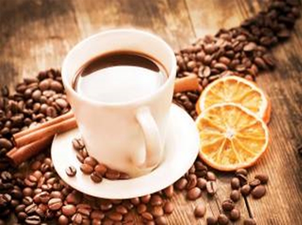 Набір зі стразами на картоні 5D Кава з корицею 21x25 см GoToArt