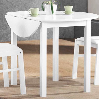 Стол обеденный Маями 91x91 см белый