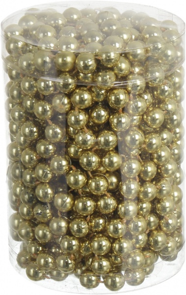 Бусы для елки 10 мм 8 м в ассортименте