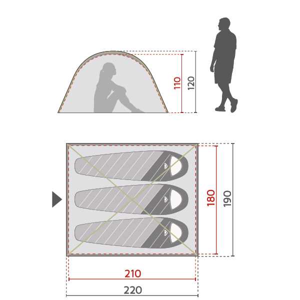 Палатка McKinley Vega 10.3 289488-900634